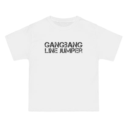 Gangbang Line Jumper - Men's Heavyweight T-Shirt