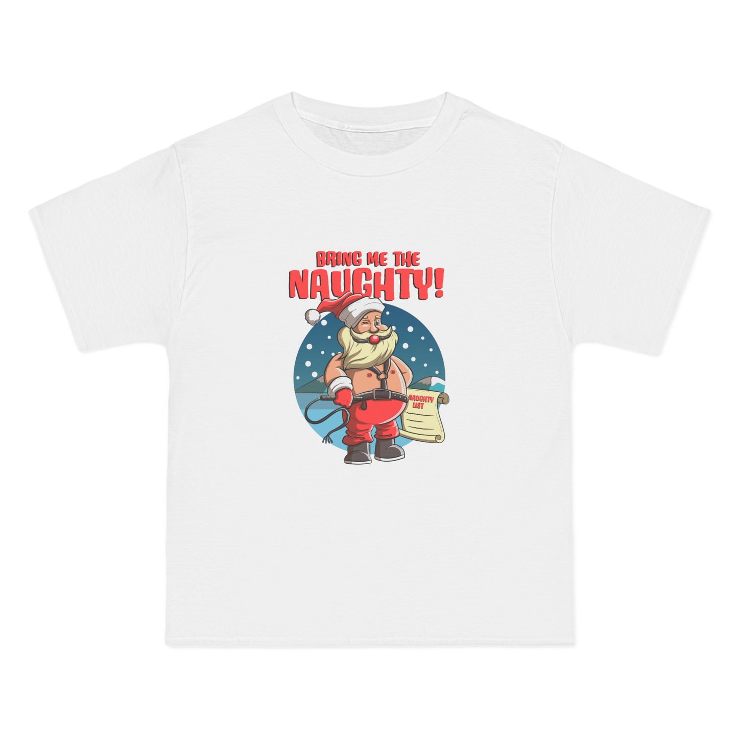 Bring Me The Naughty! - Men's Heavyweight T-Shirt