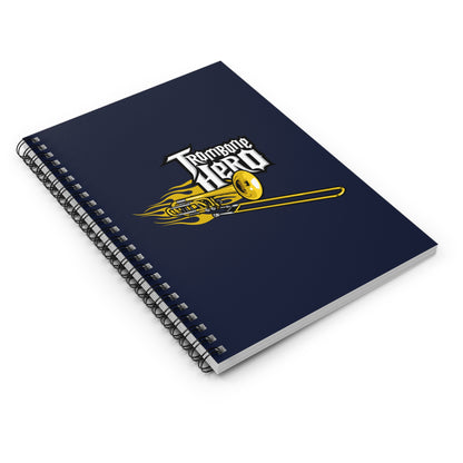 Trombone Hero - Spiral Notebook