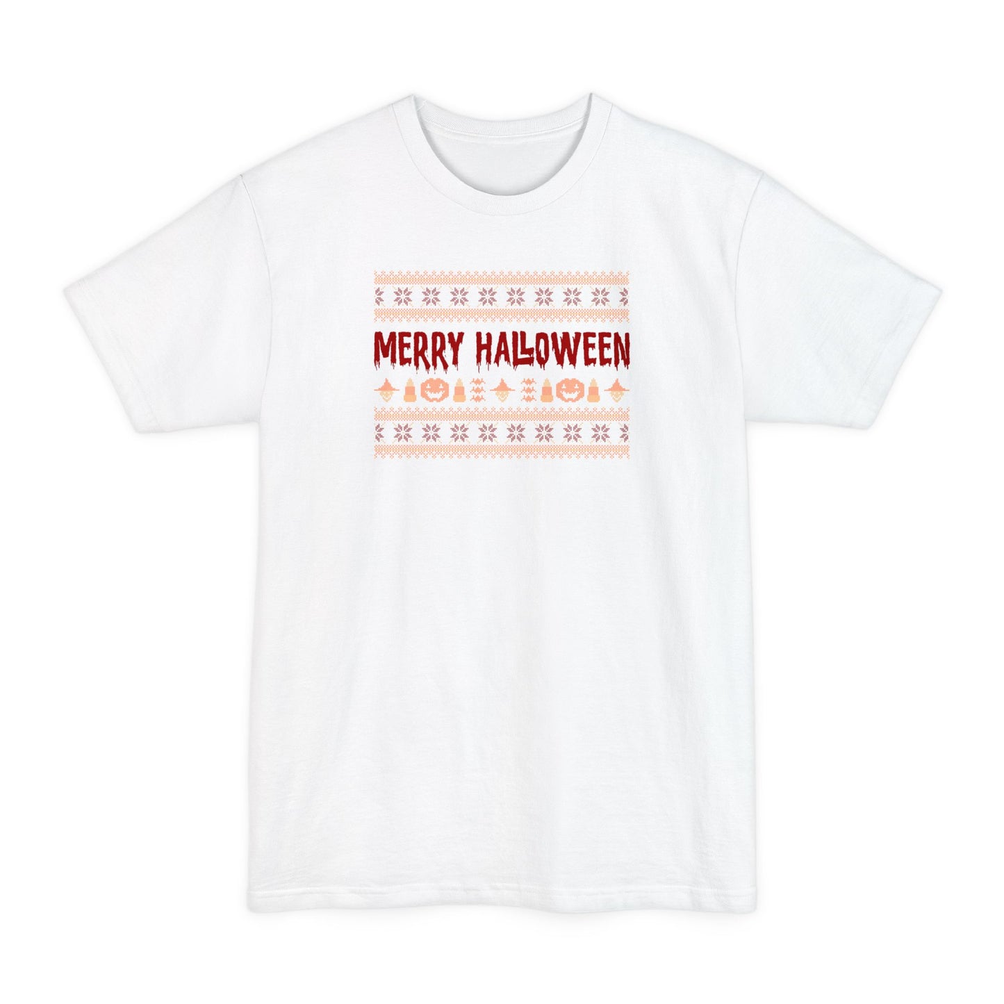 Ugly Halloween Sweater - Men's Tall T-Shirt