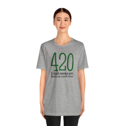 420 - I Don't Smoke Pot - Men's T-Shirt