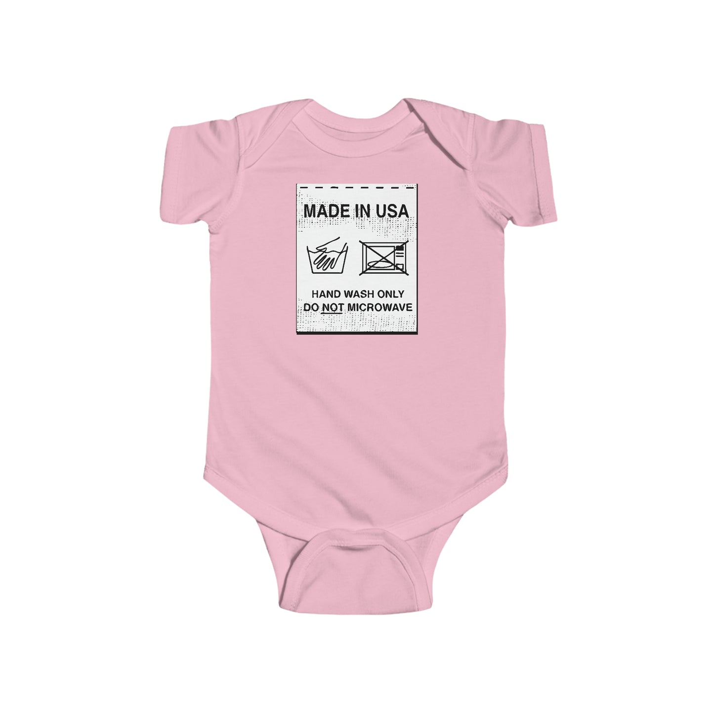 Baby Care Instructions - Baby Onesie