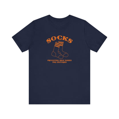 Socks - Preventing Shoe Babies For Centuries - Men's T-Shirt