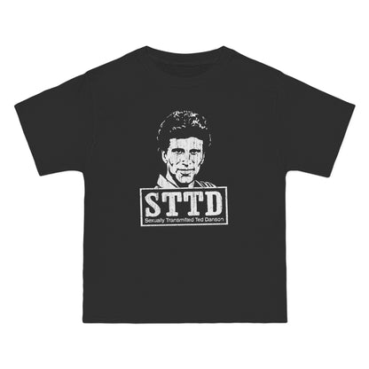 STTD - Sexually Transmitted Ted Danson - Men's Heavyweight T-Shirt