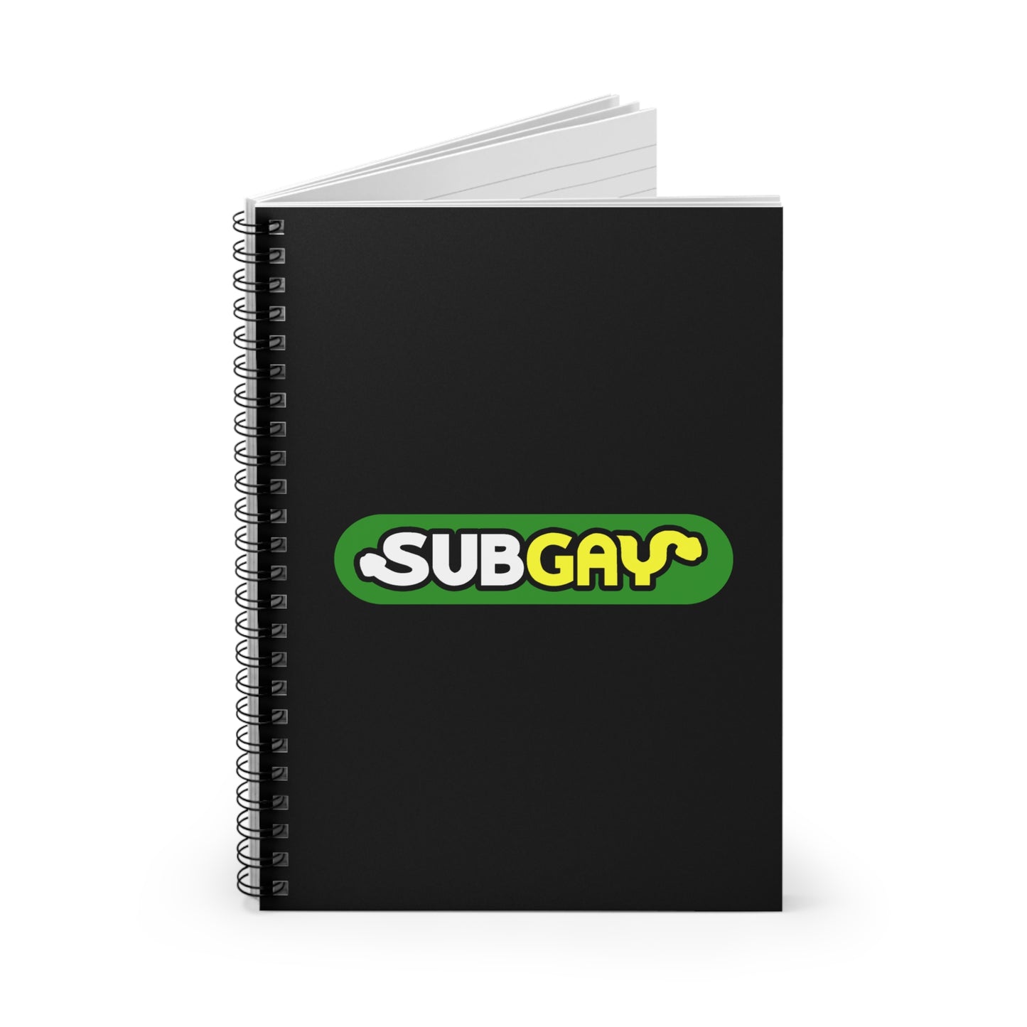 Subgay - Spiral Notebook