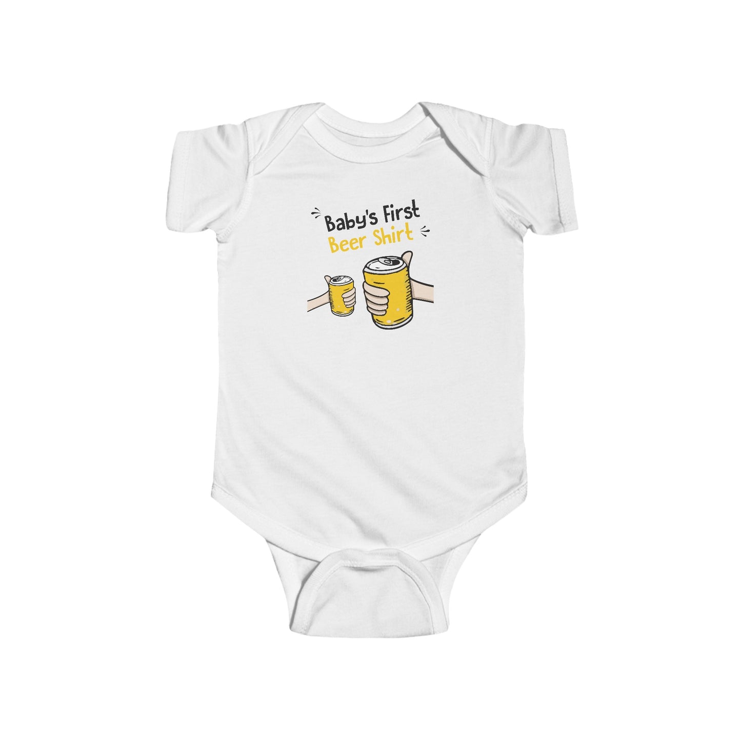 Baby's First Beer Shirt - Baby Onesie