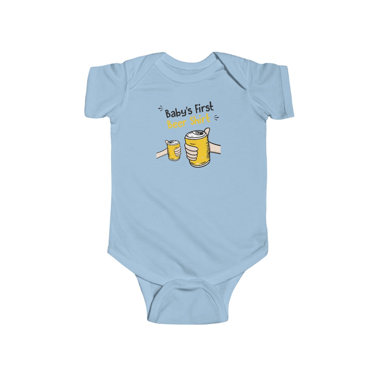 Baby's First Beer Shirt - Baby Onesie