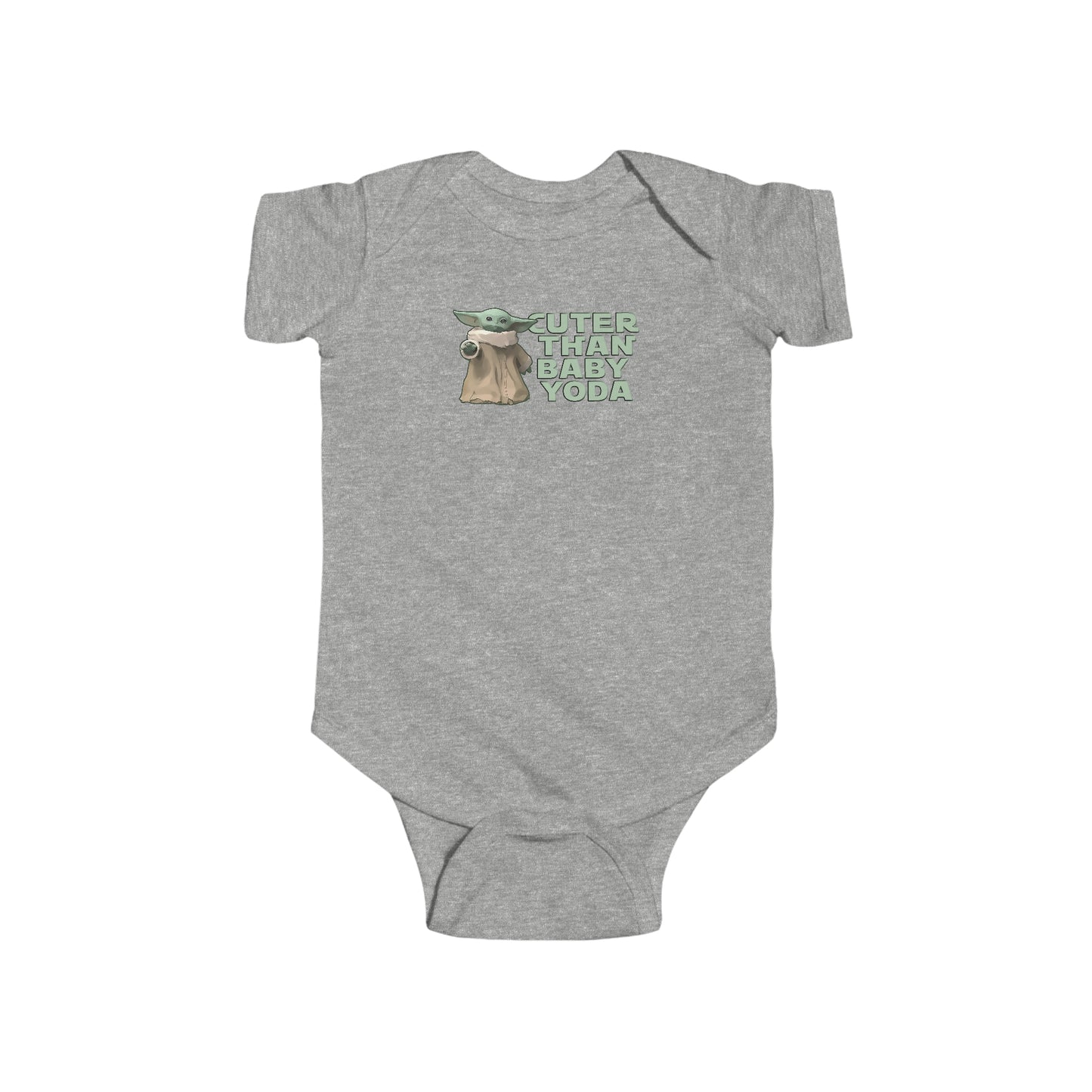 Cuter Than Baby Yoda - Baby Onesie