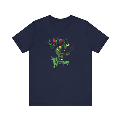 Merry Xmas From Krampus - Men's T-Shirt