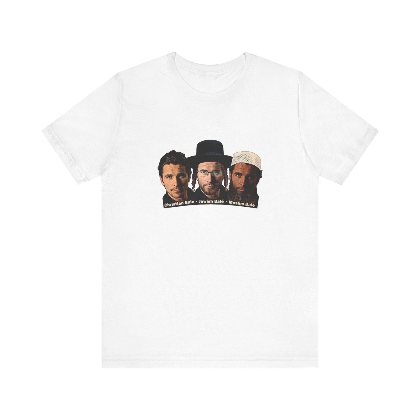 Christian Bale - Jewish Bale - Muslim Bale - Men's T-Shirt