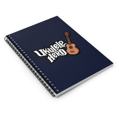 Ukulele Hero - Spiral Notebook