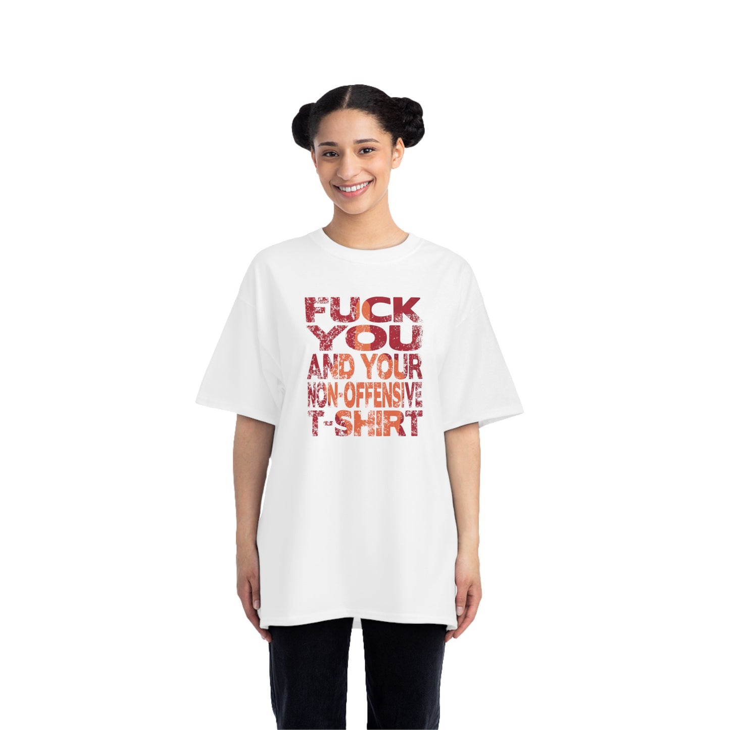 Fuck You And Your Non-Offensive T-Shirt - Men's Heavyweight T-Shirt