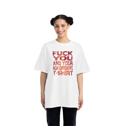 Fuck You And Your Non-Offensive T-Shirt - Men's Heavyweight T-Shirt