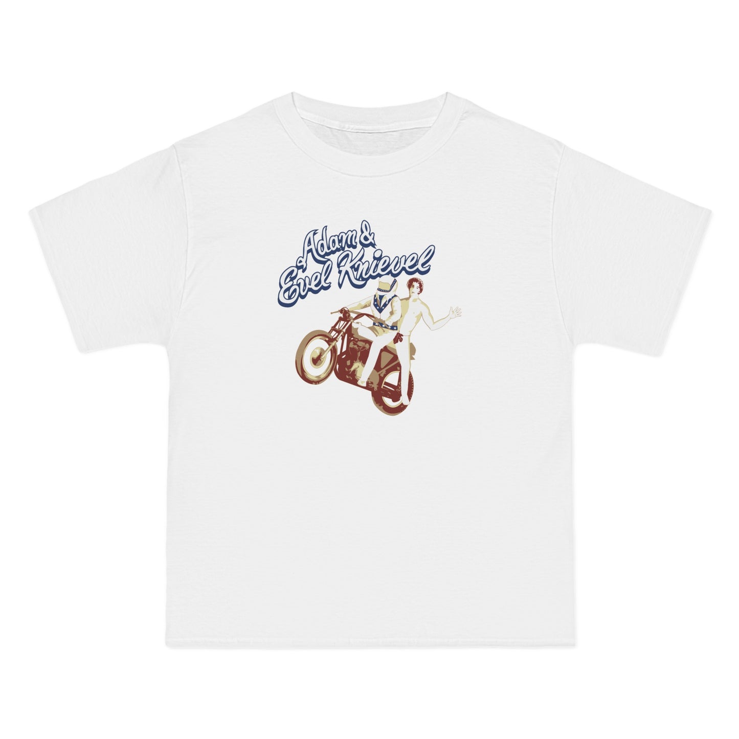 Adam & Evel Knievel - Men's Heavyweight T-Shirt