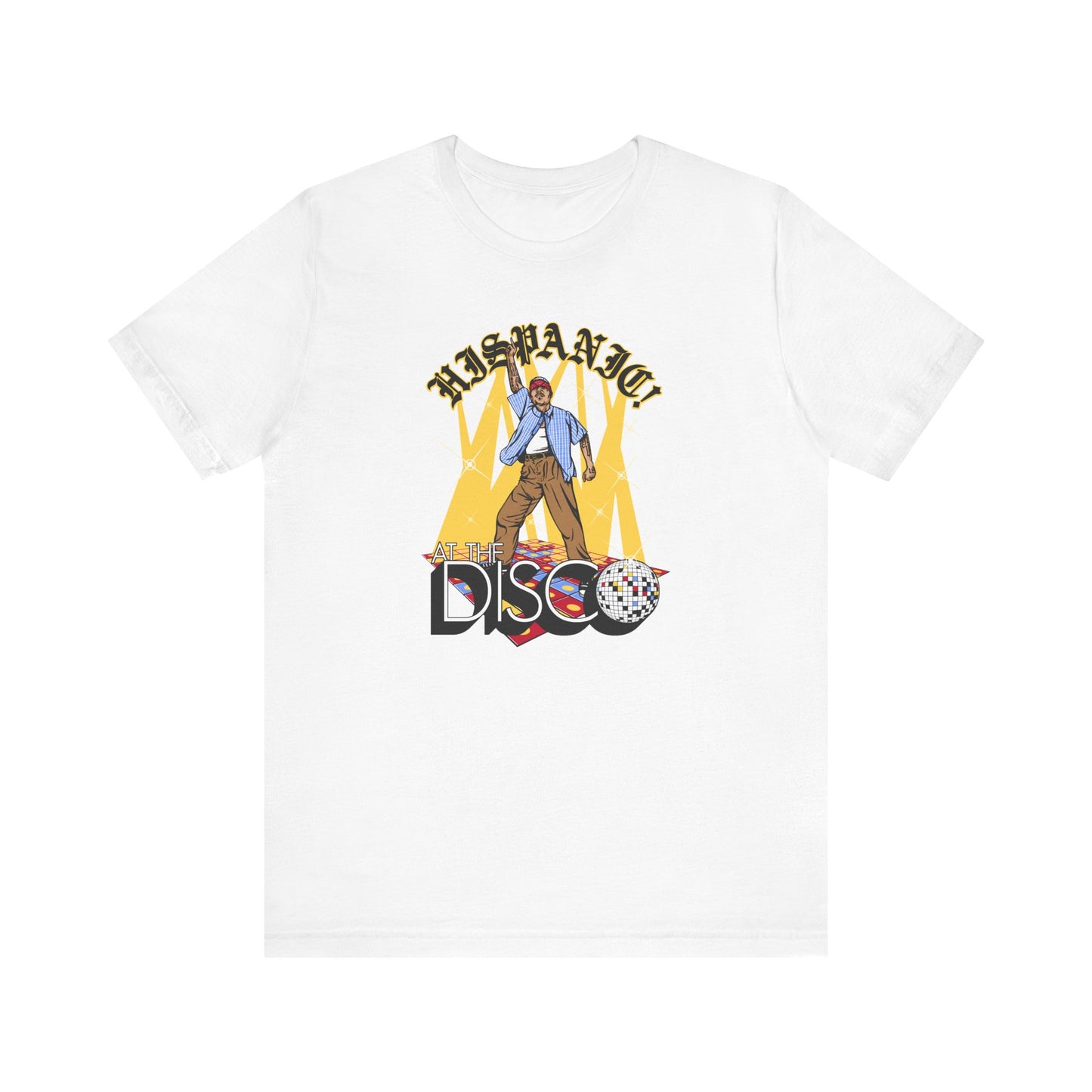 Hispanic! At The Disco - Men's T-Shirt