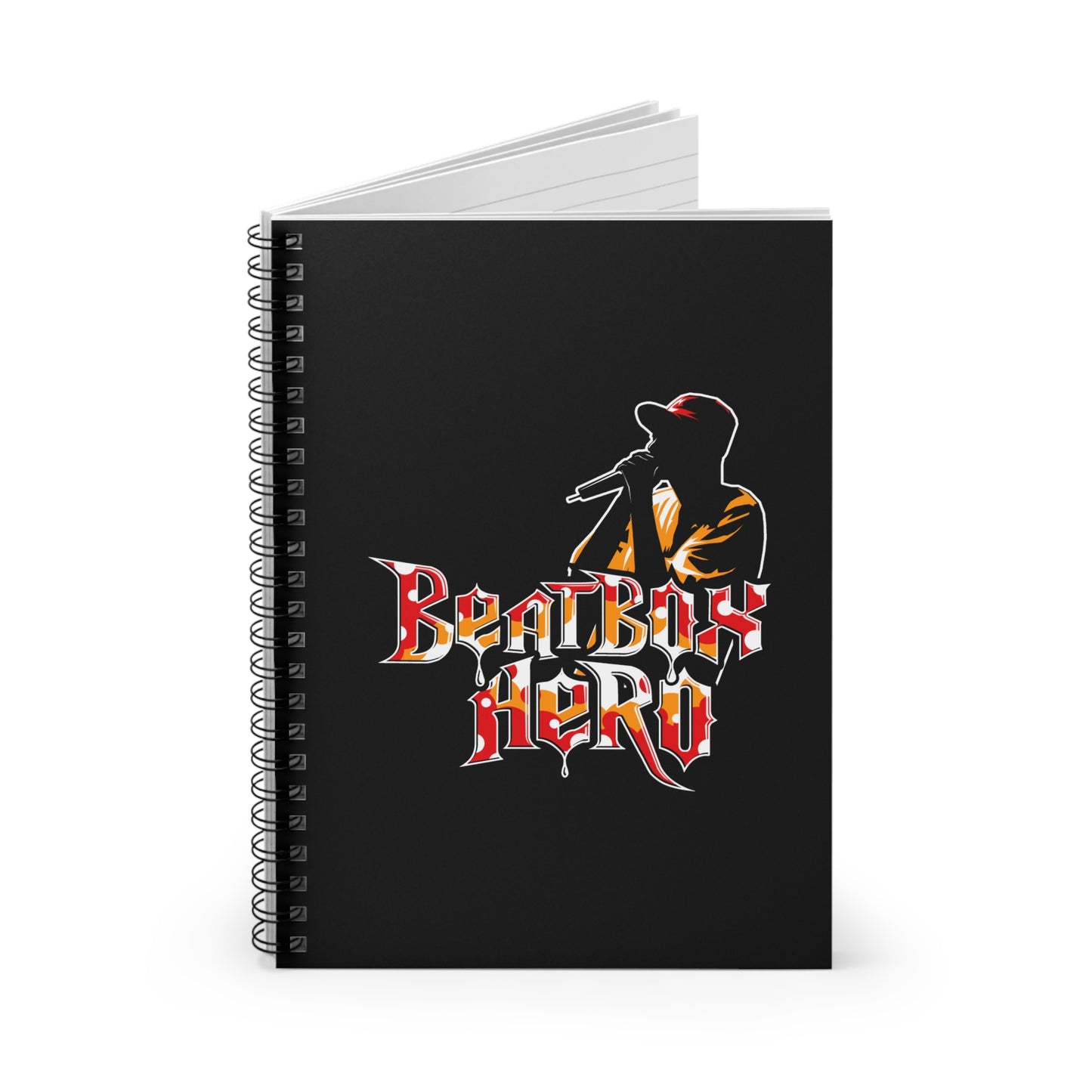 Beatbox Hero - Spiral Notebook