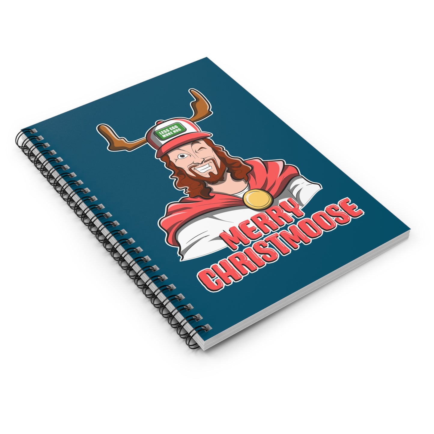 Merry Christmoose - Spiral Notebook