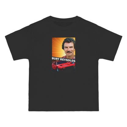 Burt Reynolds (Tom Selleck) - Men's Heavyweight T-Shirt