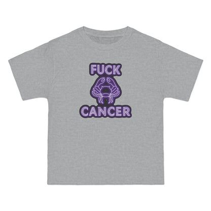 Fuck Cancer - Men's Heavyweight T-Shirt