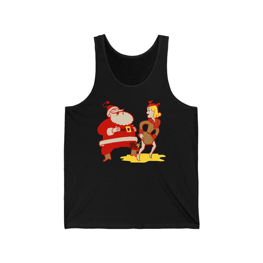 I Saw Mommy Pissing On Santa Claus - Unisex Tank