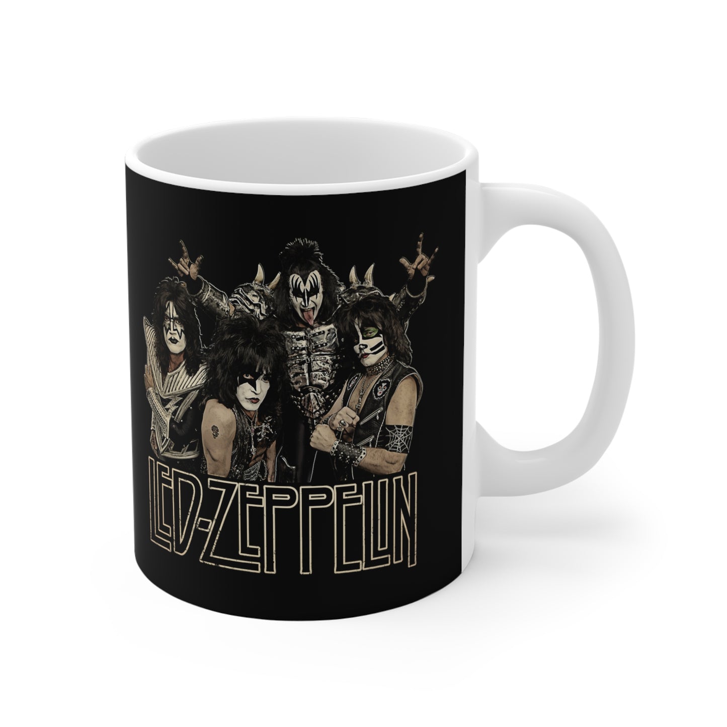 Led Zeppelin (KISS) Parody - Mug