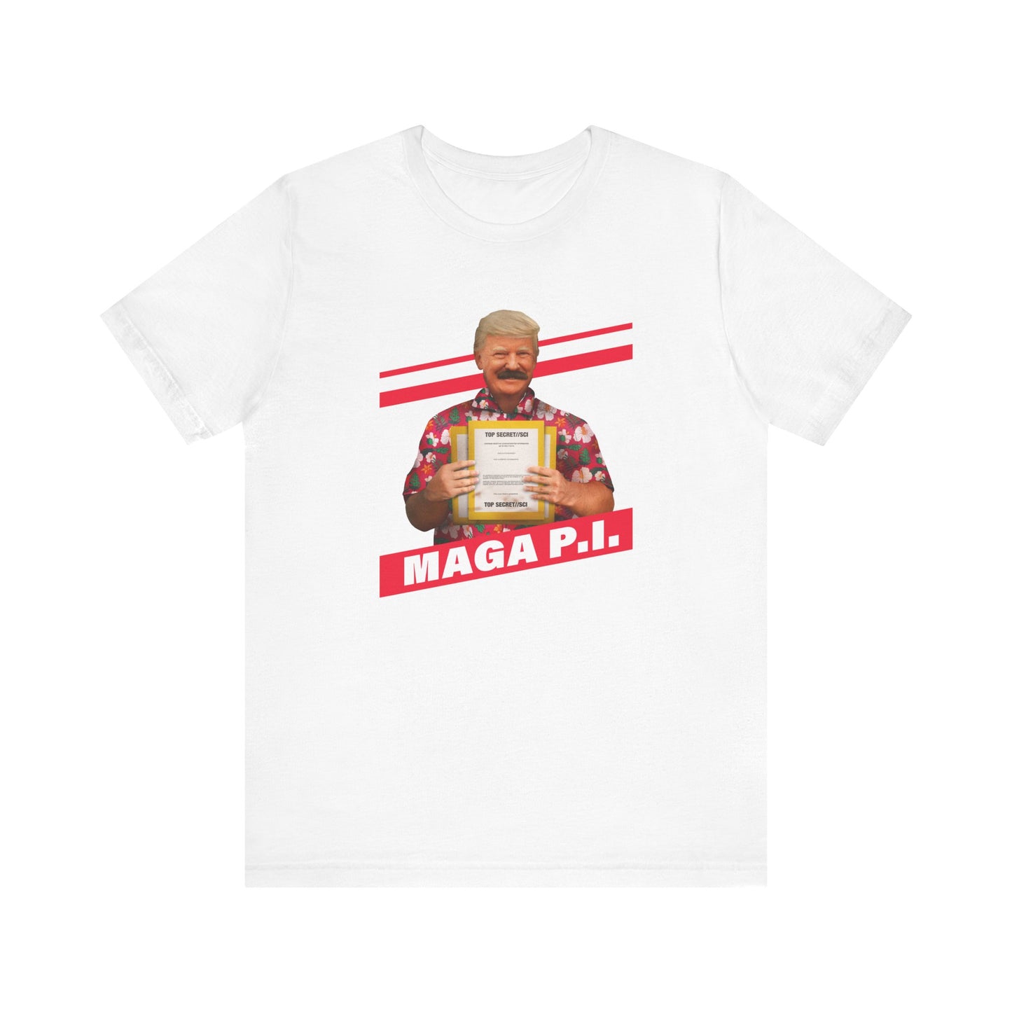 Maga P.I. (Donald Trump) - Men's T-Shirt