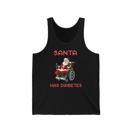 Santa Has Diabetes - Unisex Tank