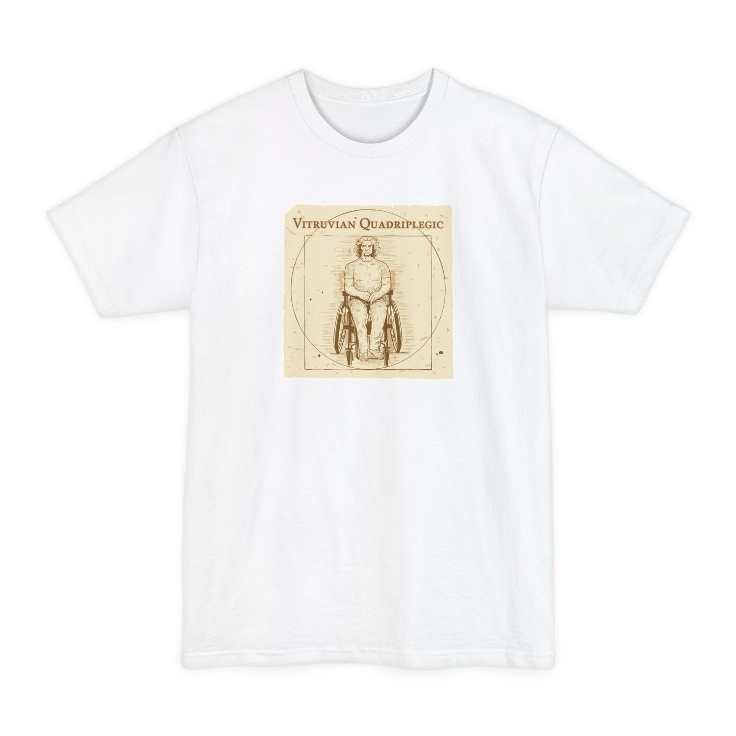 Vitruvian Quadriplegic - Men's Tall T-Shirt