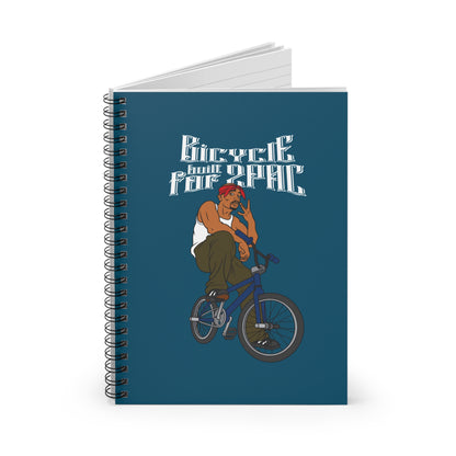 Bicycle Built For 2Pac - Spiral Notebook