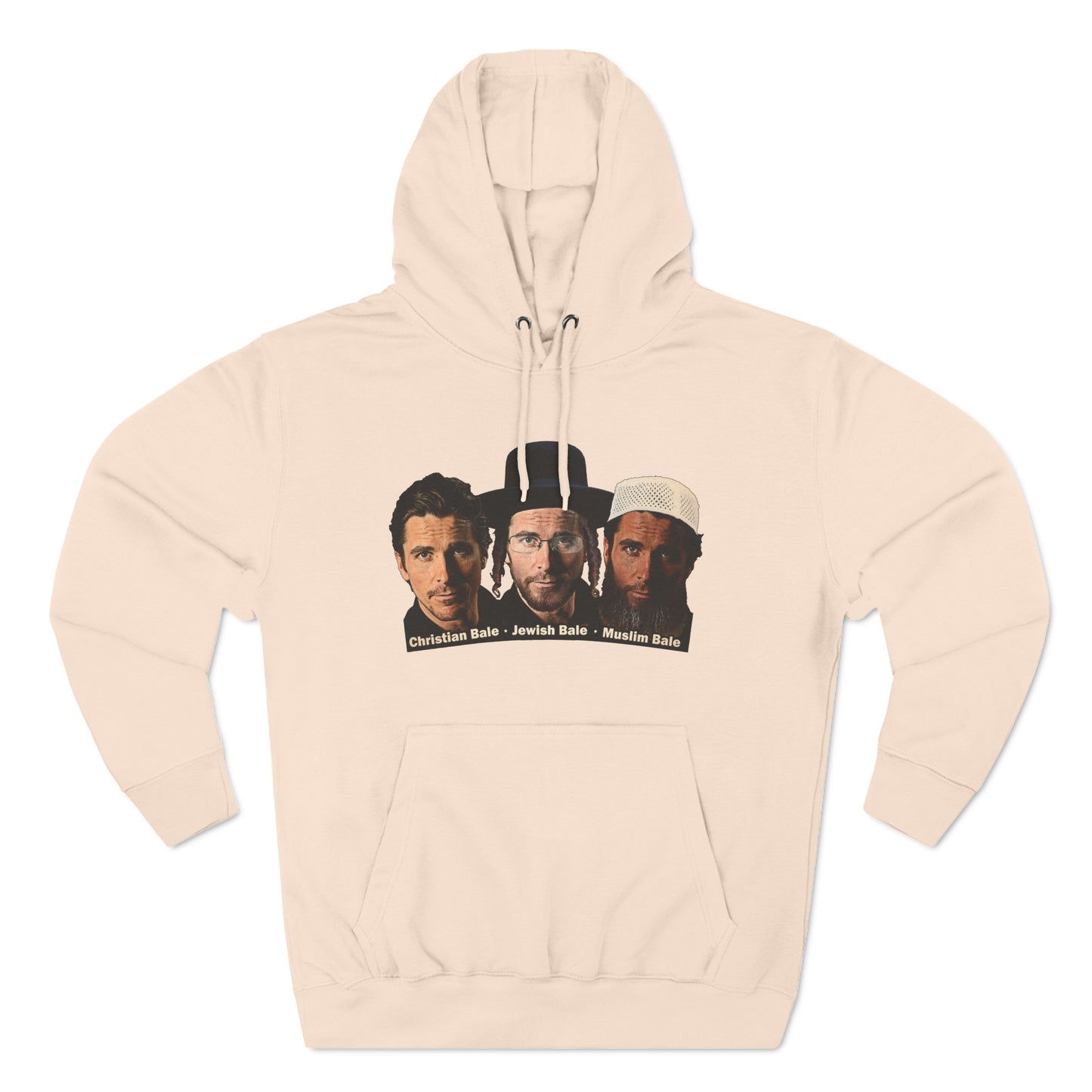 Christian Bale - Jewish Bale - Muslim Bale  - Hoodie