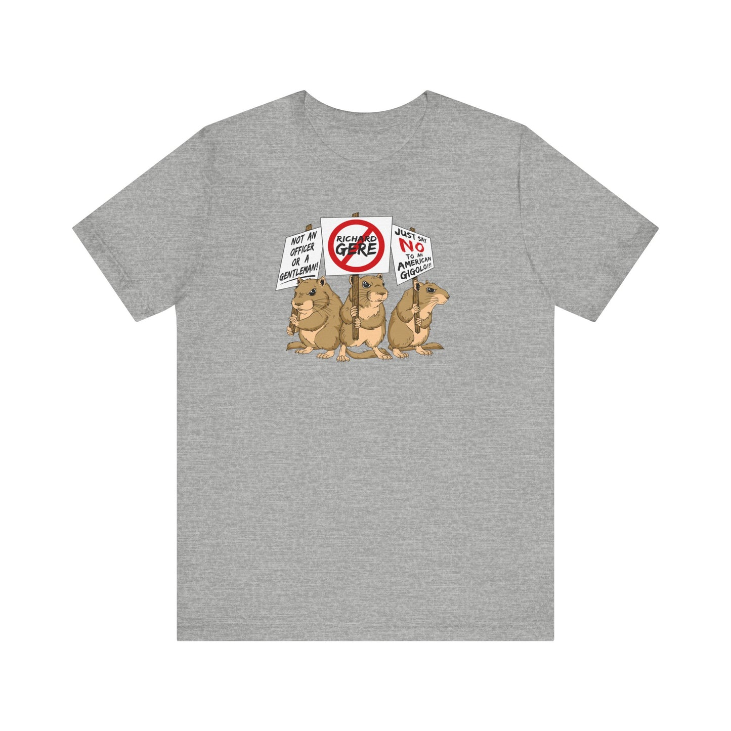 Gerbil Protest (Richard Gere) - Men's T-Shirt