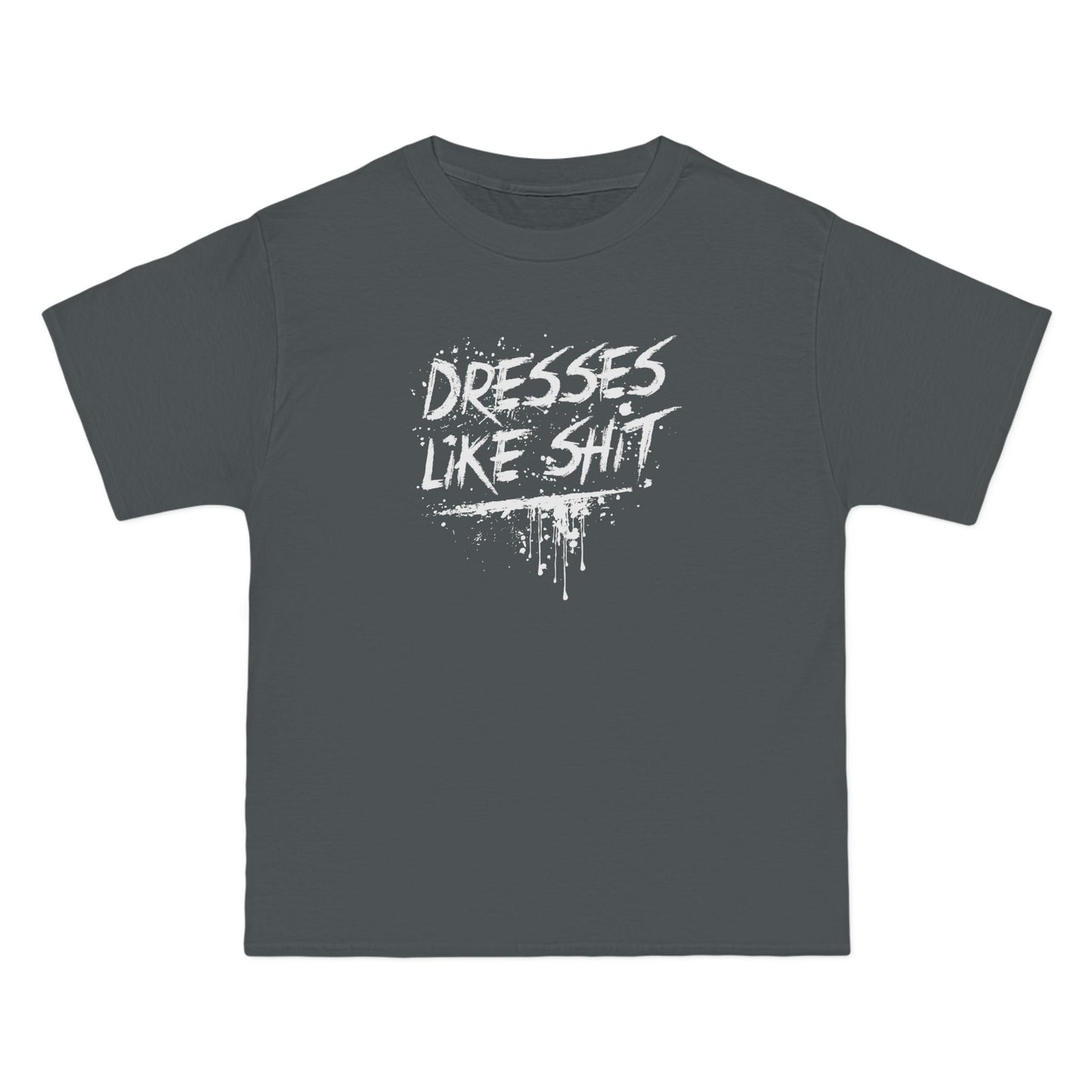 Dresses Like Shit - Men's Heavyweight T-Shirt