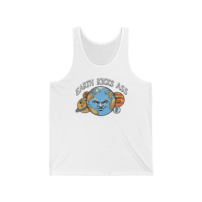 Earth Kicks Ass - Unisex Tank