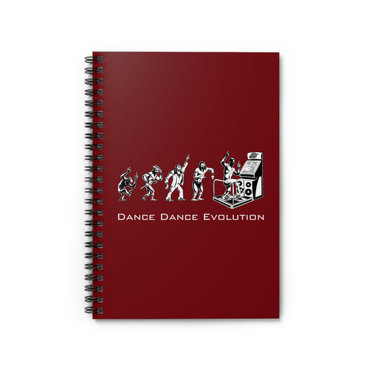 Dance Dance Evolution - Spiral Notebook