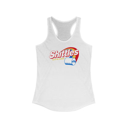 Shittles - Taste The Asshole - Women's Racerback Tank