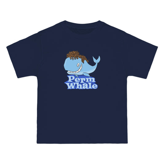 Perm Whale - Men's Heavyweight T-Shirt