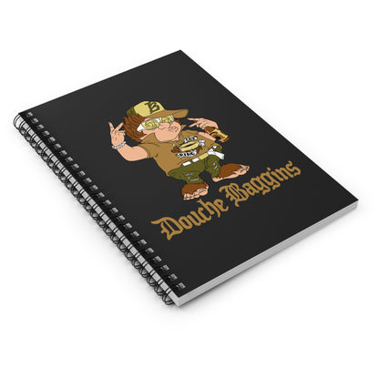 Douche Baggins - Spiral Notebook