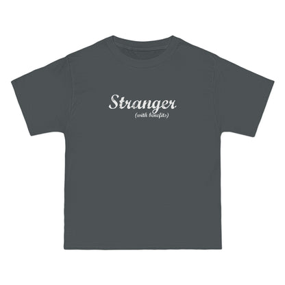 Stranger (With Benefits) - Men's Heavyweight T-Shirt