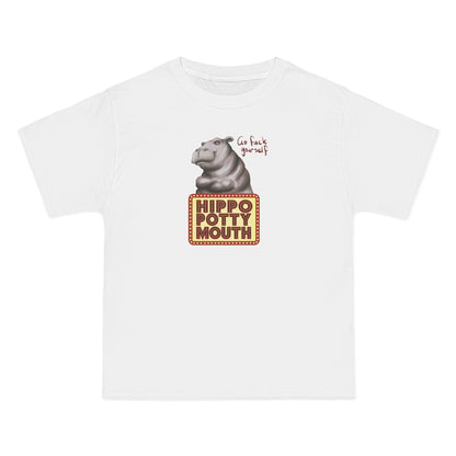 Hippopottymouth - Men's Heavyweight T-Shirt