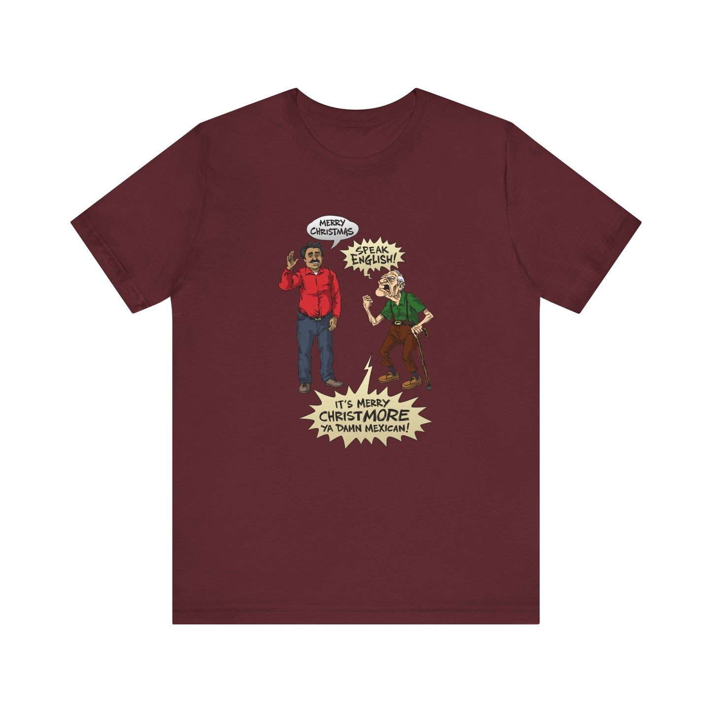 Merry Christmas Vs. Merry Christmore - Men's T-Shirt