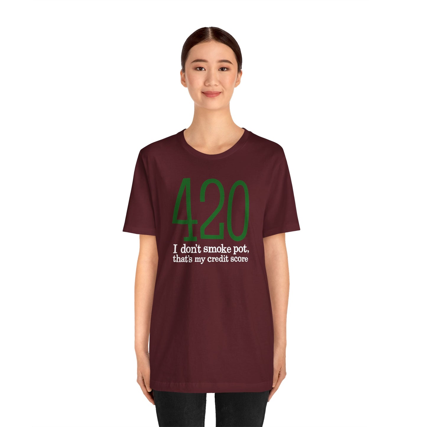 420 - I Don't Smoke Pot - Men's T-Shirt