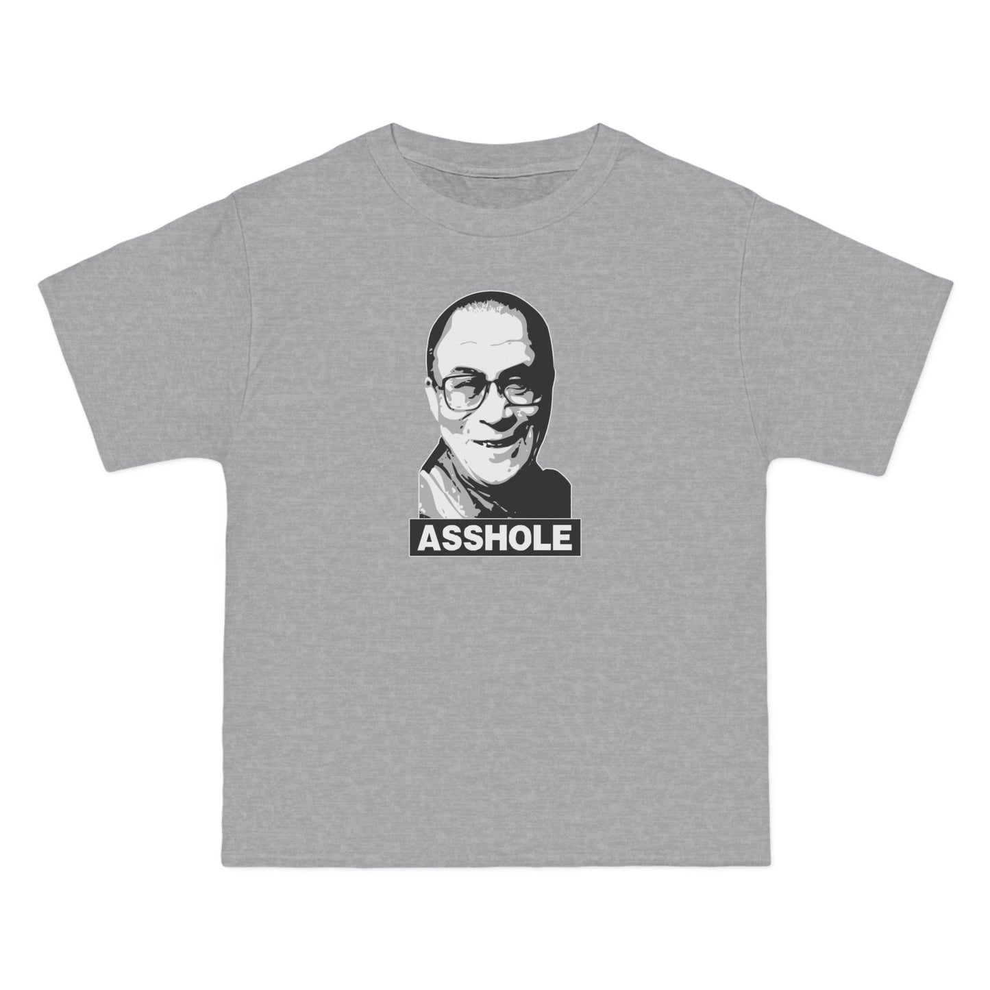 Asshole (Dalai Lama Pic) - Men's Heavyweight T-Shirt