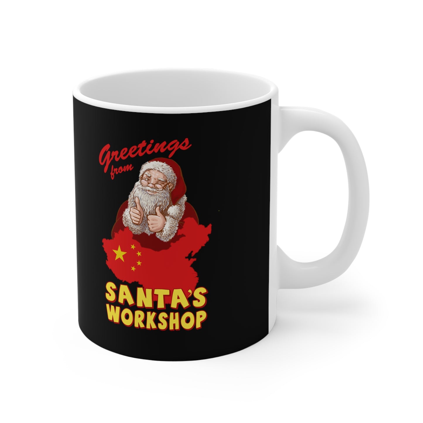 Greetings From Santa's Workshop (China) - Mug