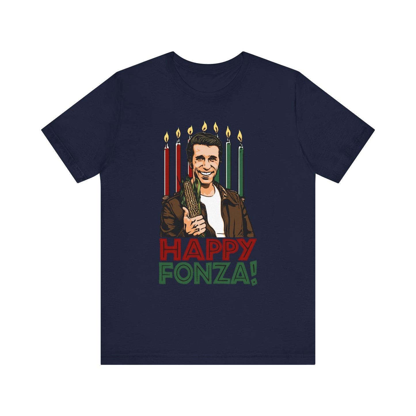 Happy Fonza!  - Men's T-Shirt