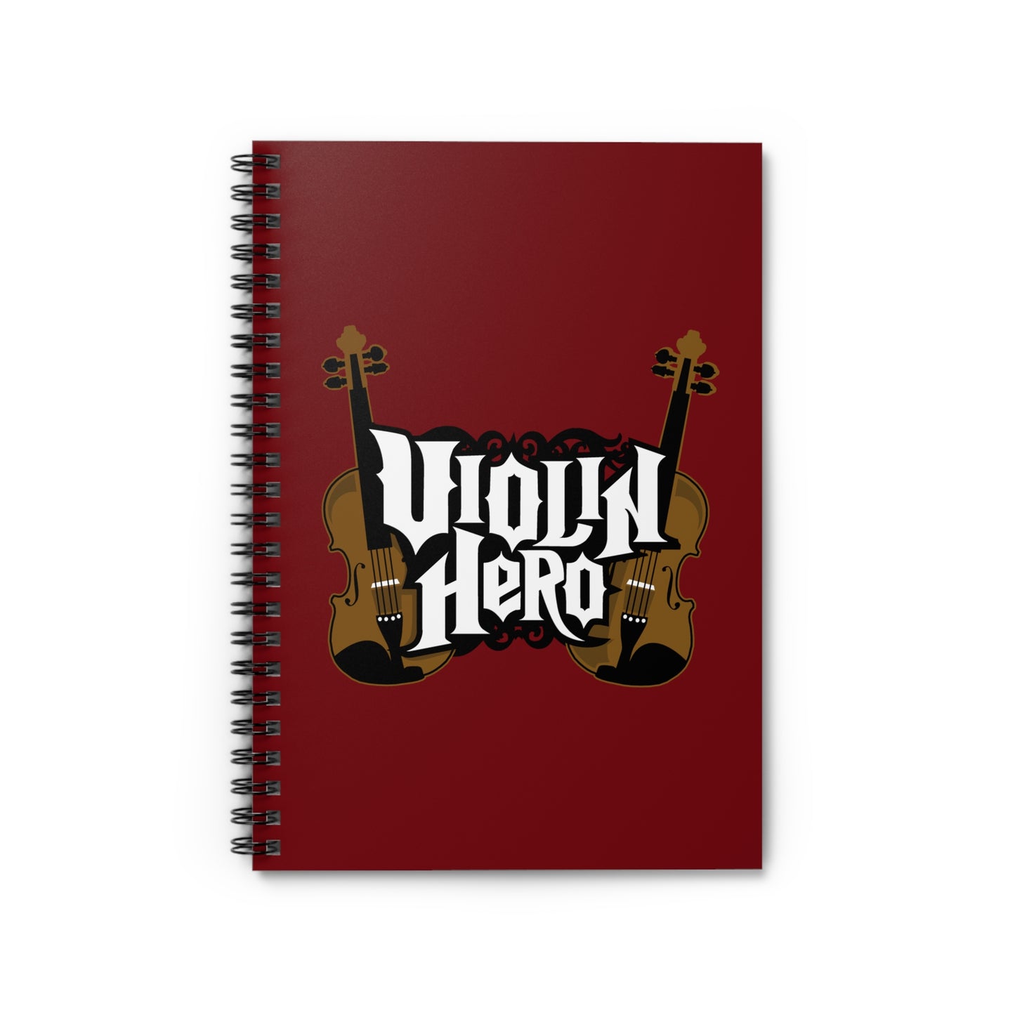 Violin Hero - Spiral Notebook