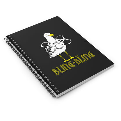 Bling-Bling - Spiral Notebook