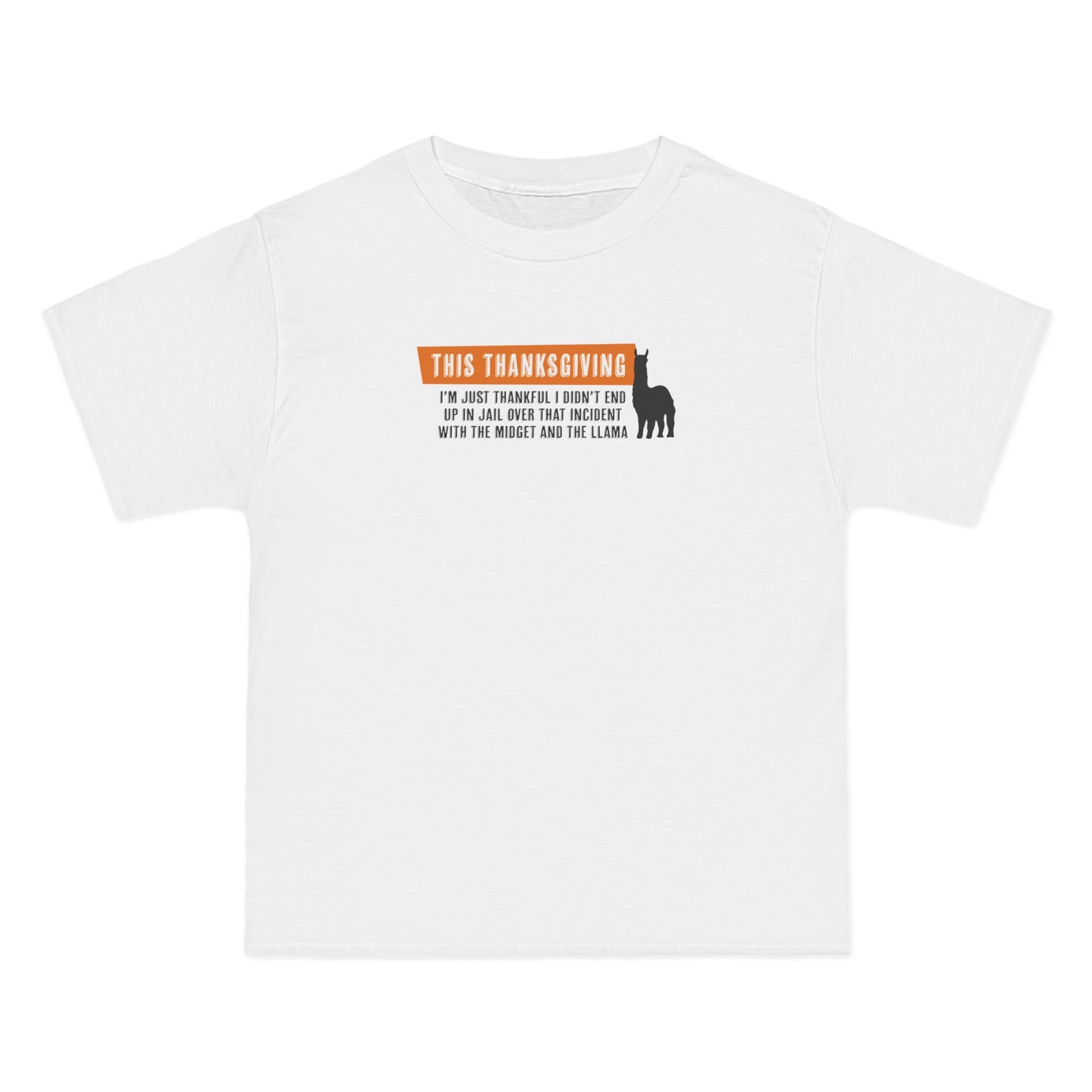 This Thanksgiving I'm Just Thankful - Men's Heavyweight T-Shirt