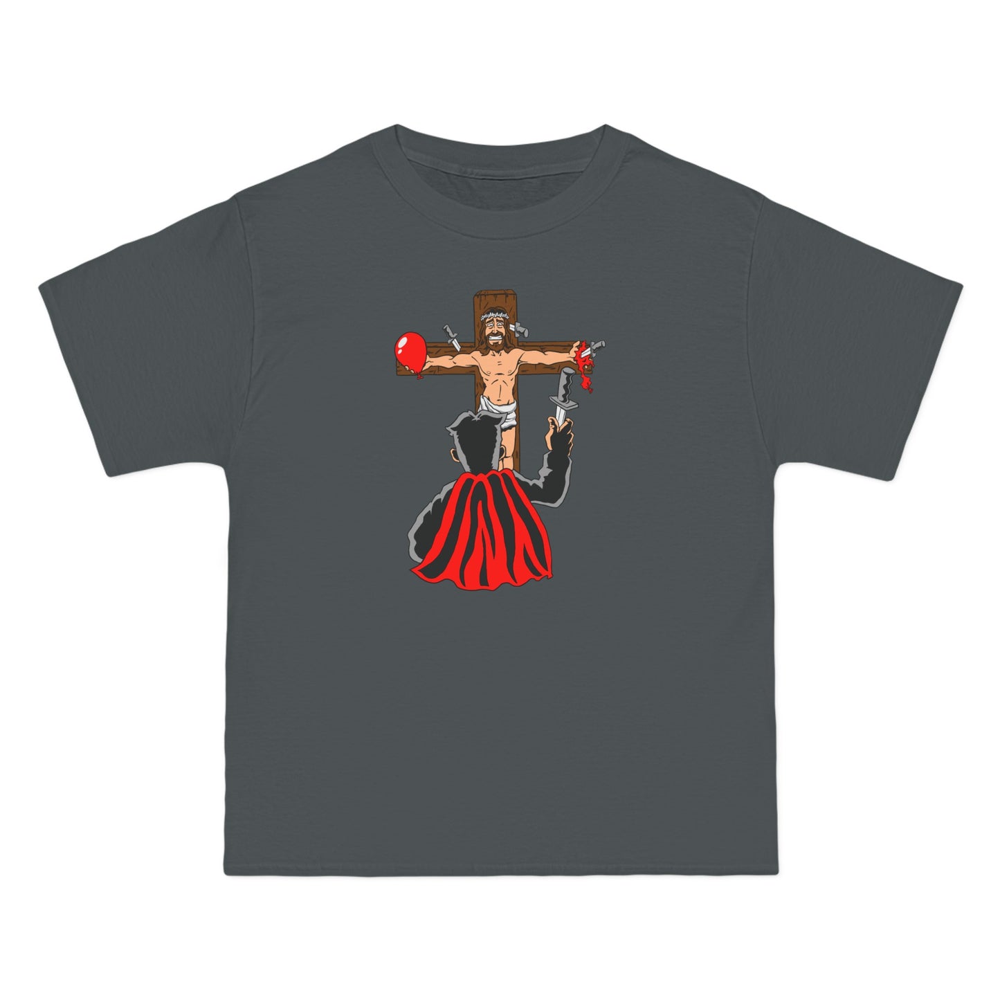 Jesus/Magician/Knives - Men's Heavyweight T-Shirt