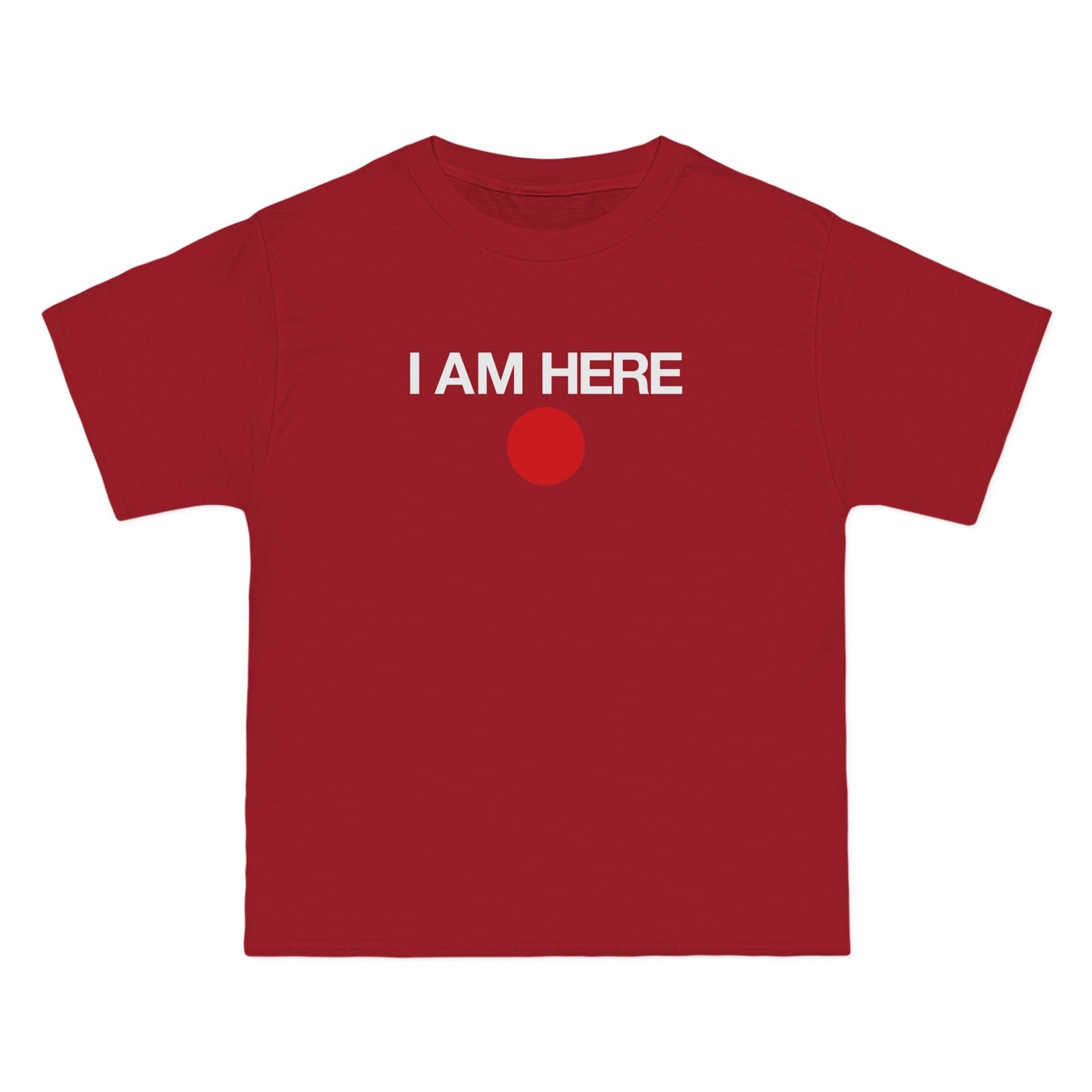 I Am Here - Men's Heavyweight T-Shirt