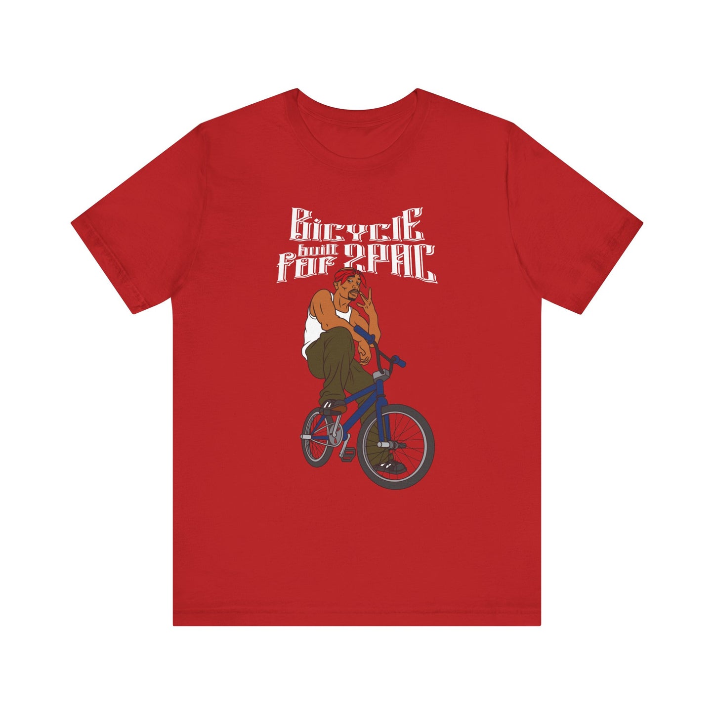 Bicycle Built For 2pac - Men's T-Shirt